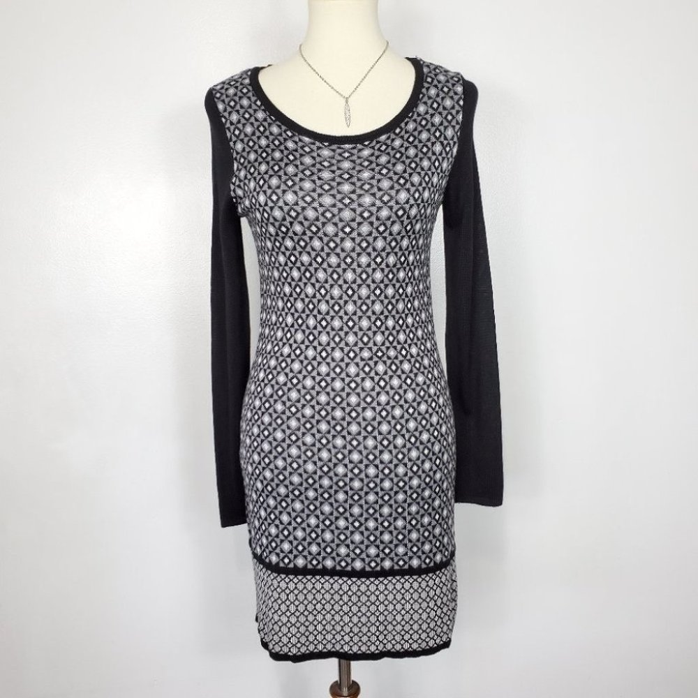 Notations Knit Sheath Sweater Dress, S